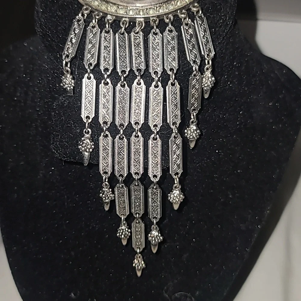 Vintage 1960 Silver Golddette Lady Medallion. Beautiful Unique. Rare. - Picture 5 of 15